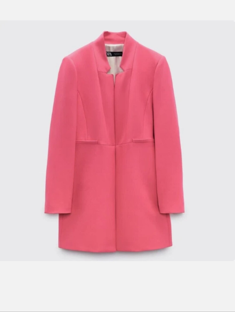 Zara Inverted Lapel Blazer